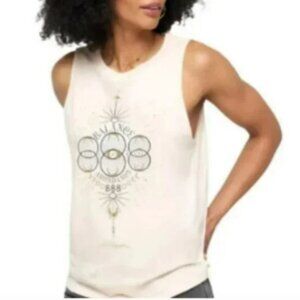 NWT Spiritual Gangster 888 Balance Jade Muscle Tank